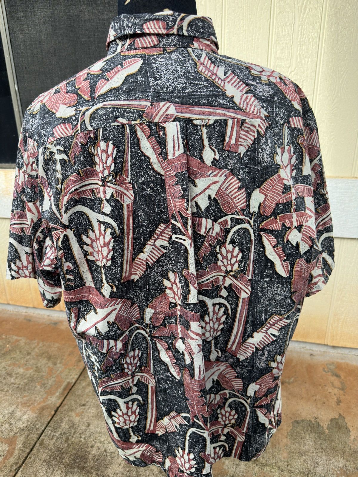 Other Kahala Hawaiian Print Full Button Red/Black Men's XXL Size US XXL / EU 58 / 5 - 2 Thumbnail