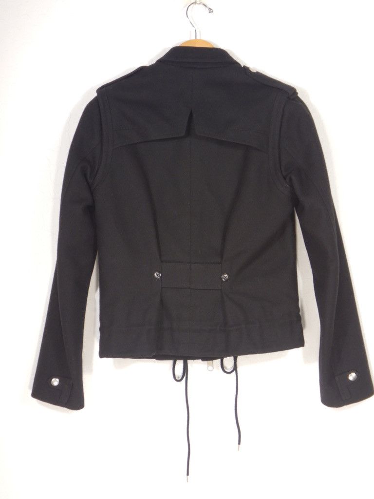 Dior × Kris Van Assche Dior Homme AW08 Black Wool Military Jacket Size US S / EU 44-46 / 1 - 4 Thumbnail