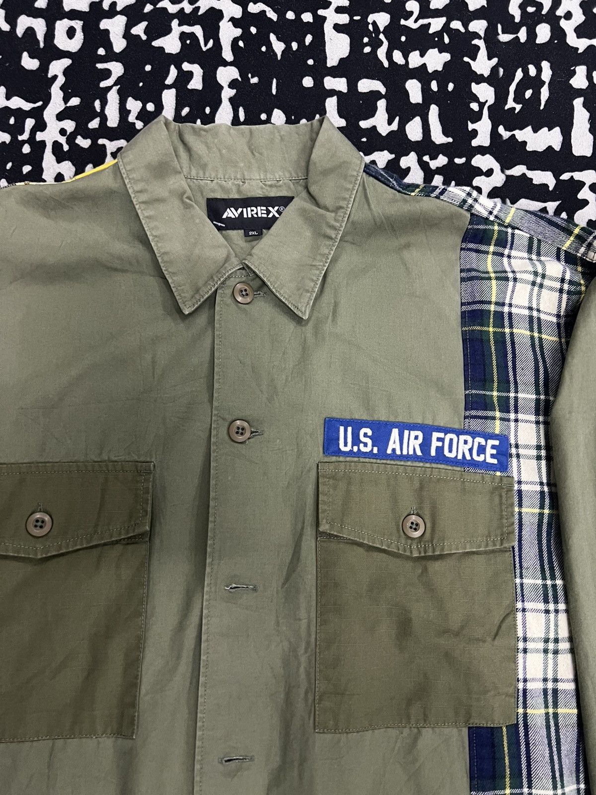 Vintage Avirex Vtg US AIR FORCE Size US XXL / EU 58 / 5 - 5 Thumbnail