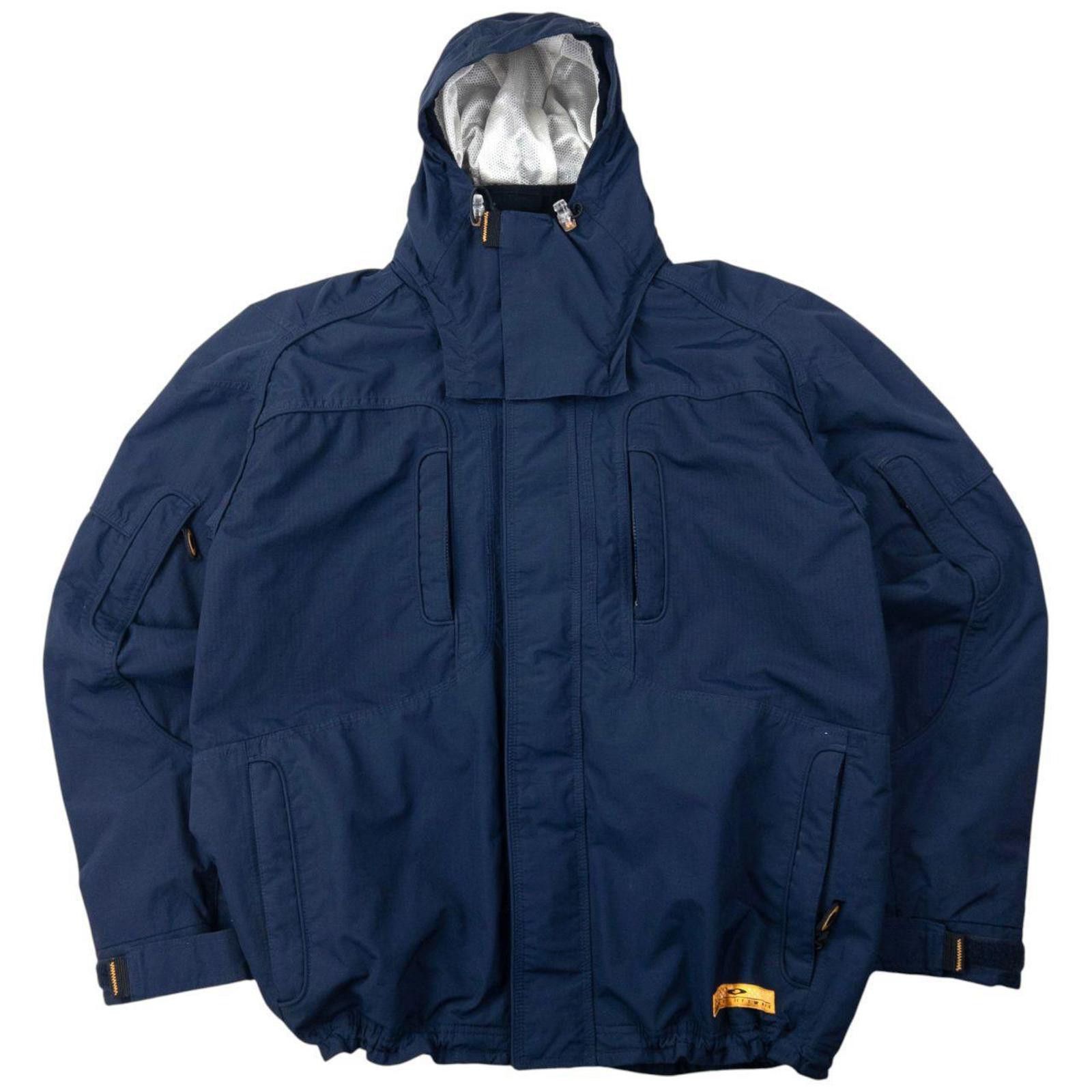 Oakley Vintage Oakley Zip Up Snowboarding Jacket Size XL Size US XL / EU 56 / 4 - 1 Thumbnail