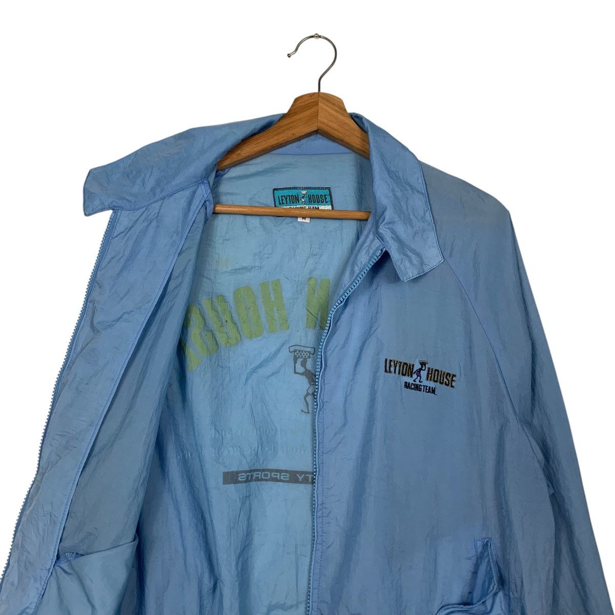 Japanese Brand 90’s LEYTON HOUSE Racing Team Light Jacket #2313-C103 Size US M / EU 48-50 / 2 - 10 Thumbnail