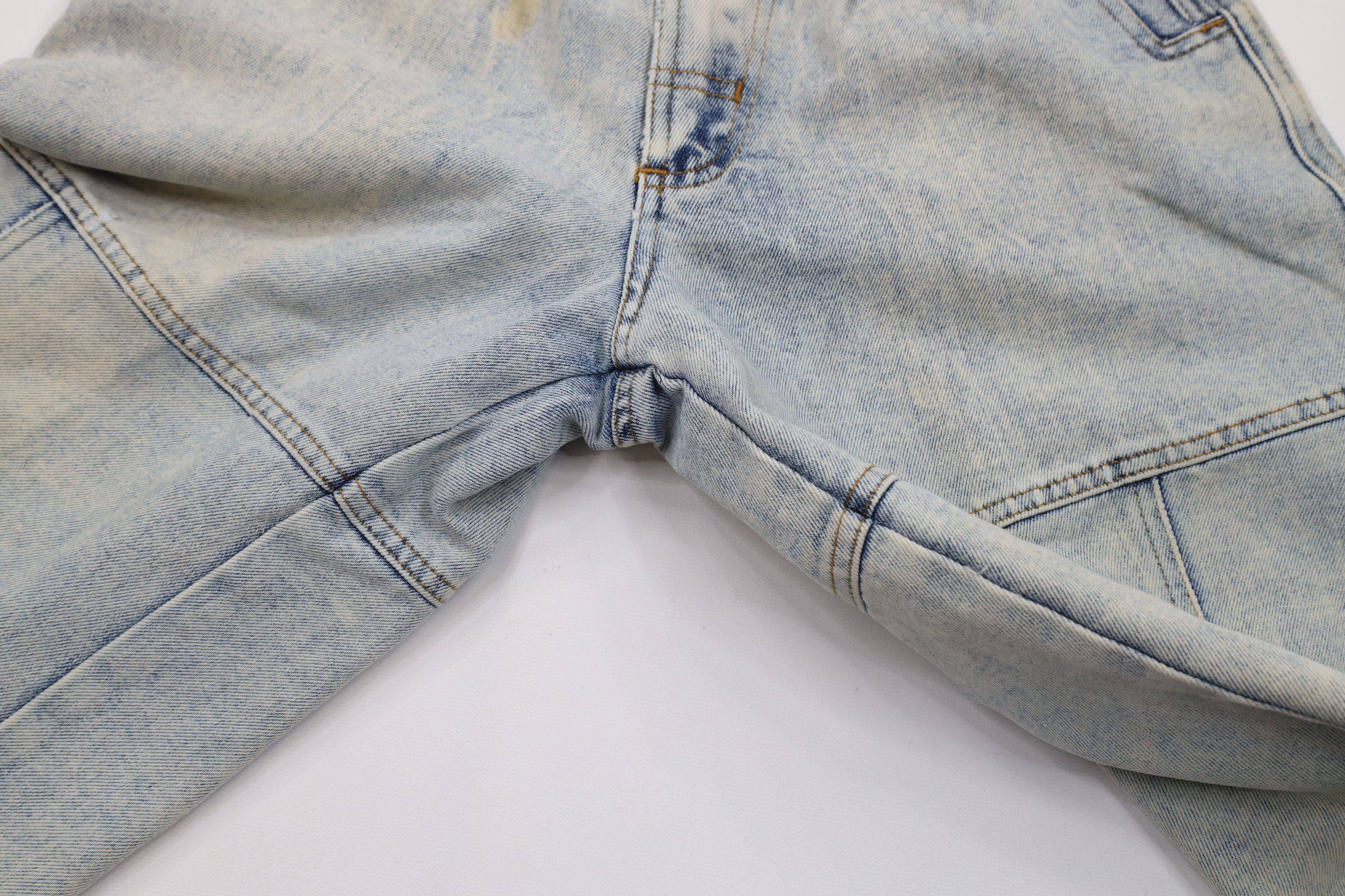 Vintage Vintage 80s 90s Bugle Boy Wash Flip Cuff High Waist Jeans Size 26" / US 2 / IT 38 - 10 Thumbnail