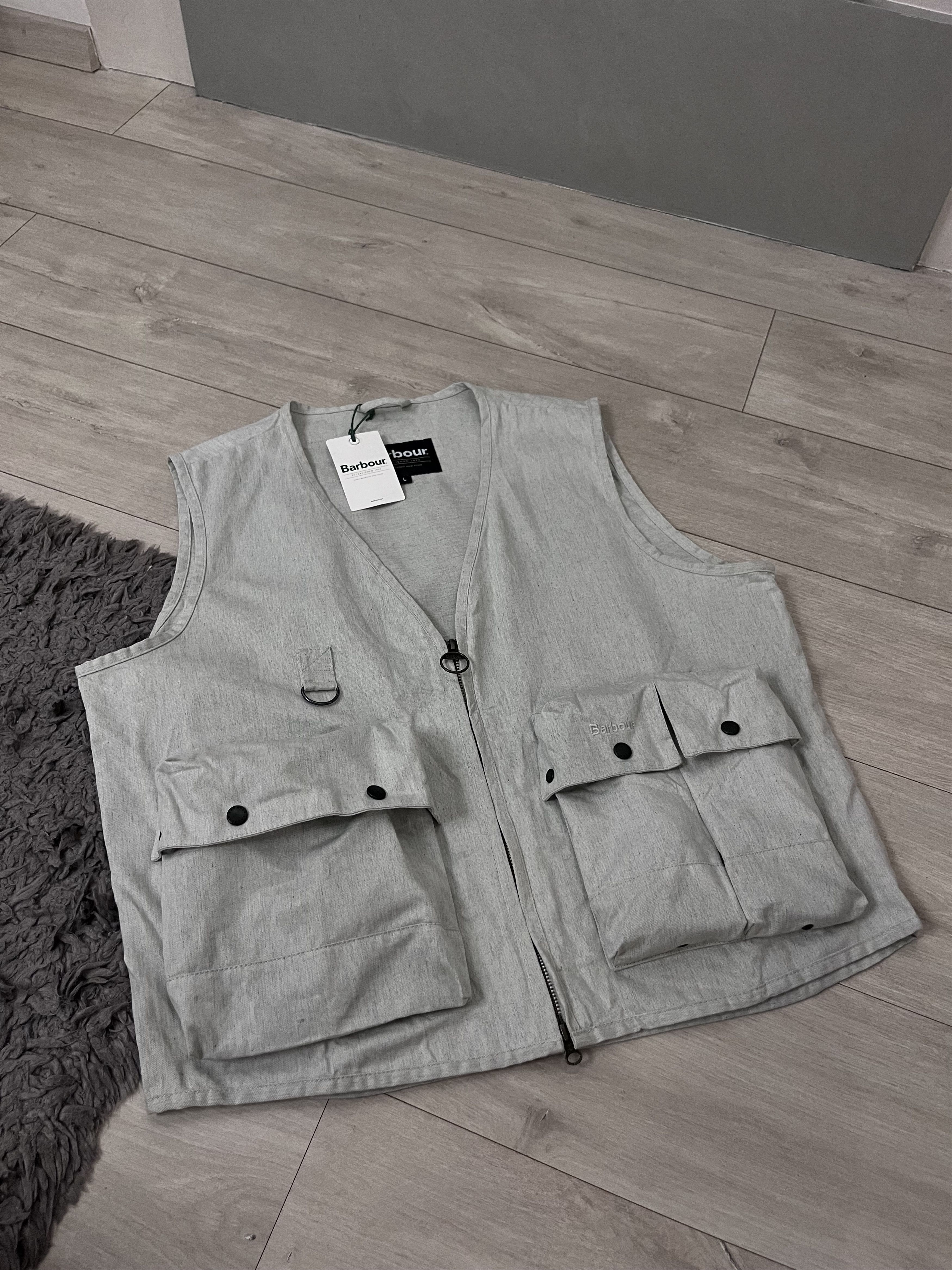 Barbour 🔥NWT Barbour Multipocket Modified Westmorland Vest Coat Size US L / EU 52-54 / 3 - 1 Thumbnail