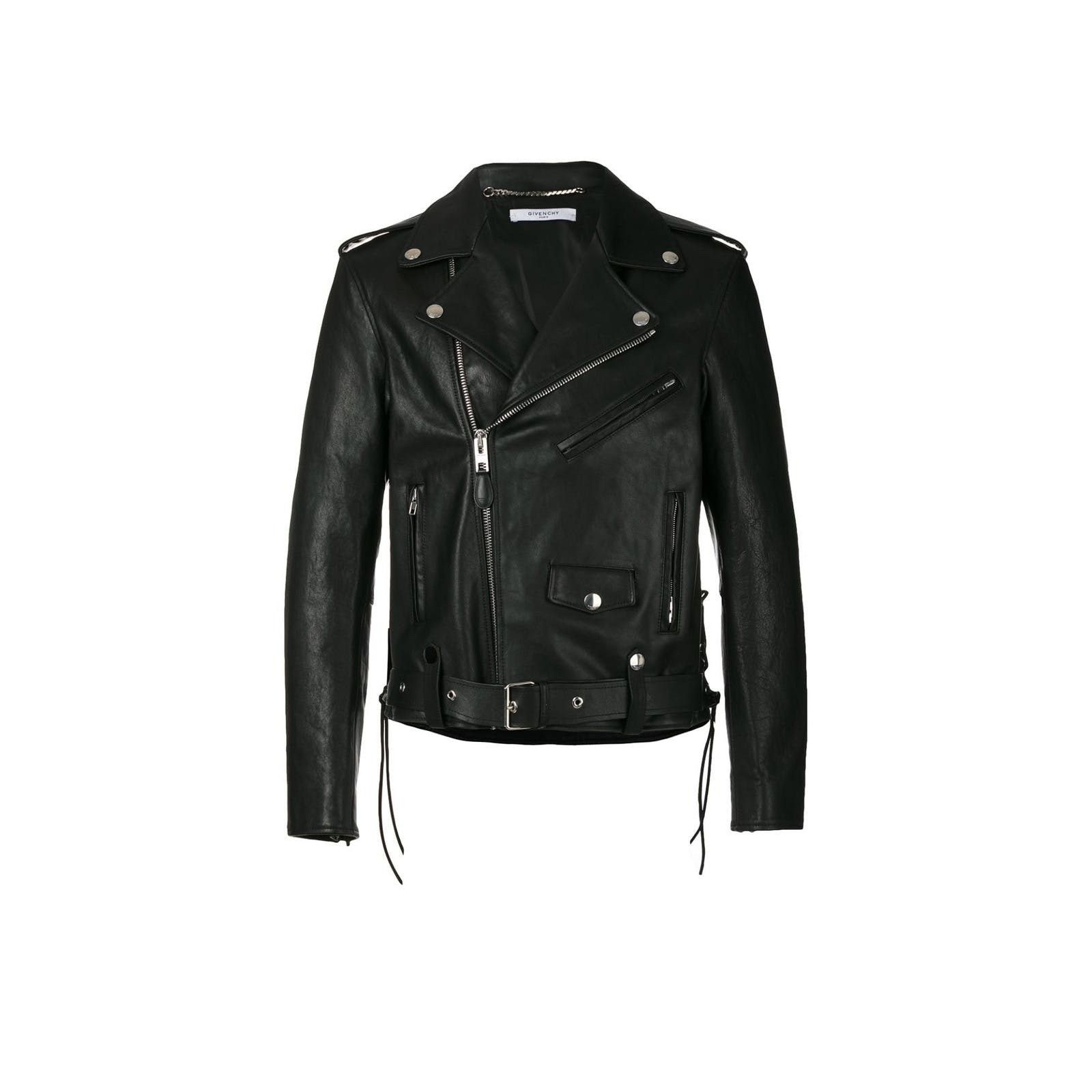 Givenchy Givenchy Calfskin Classic Biker Jacket Size US M / EU 48-50 / 2 - 1 Thumbnail