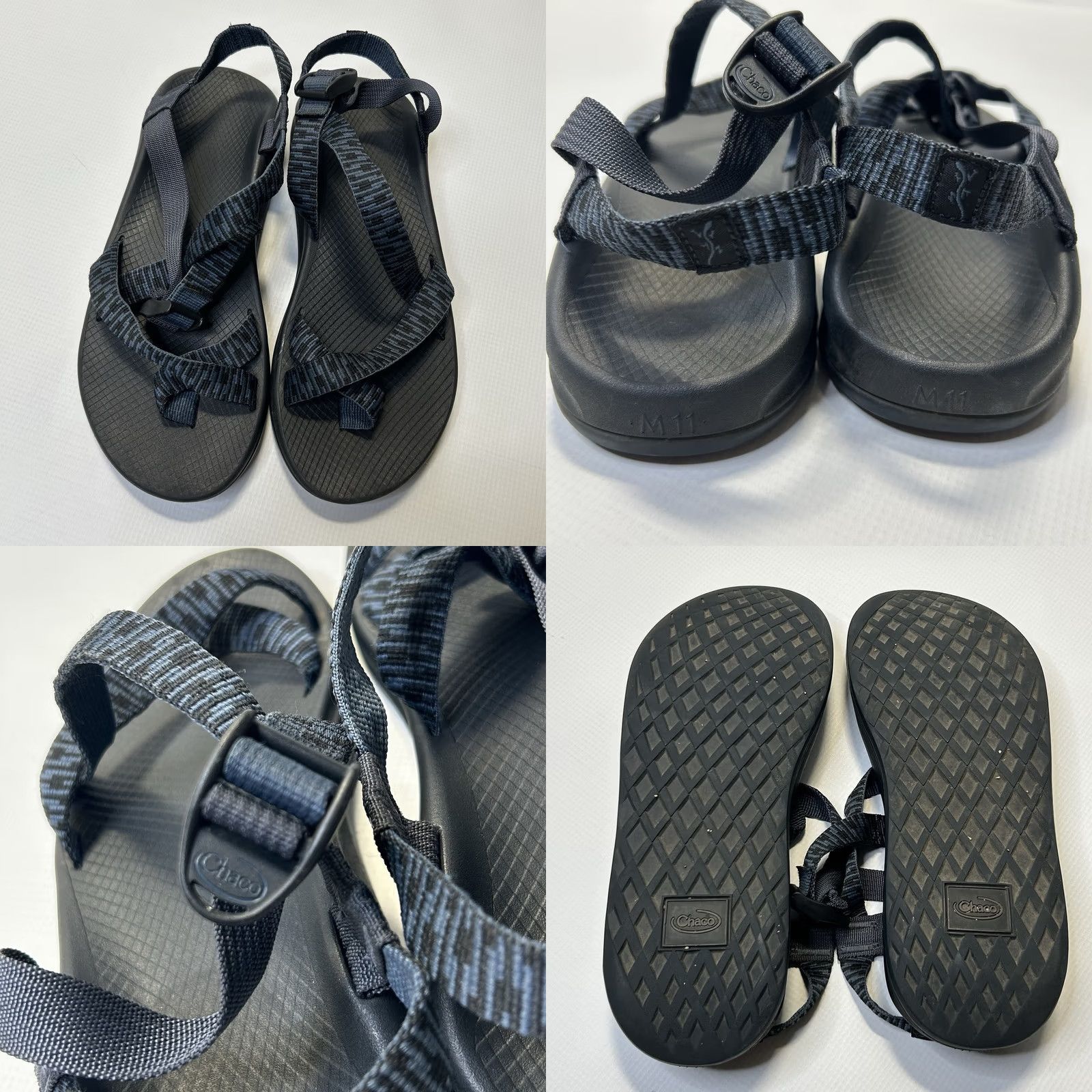 Chaco Chaco Z/2 Eddie 2 Sport Sandals Steeple Navy Blue Buckle Toe Loop Mens Sz 11 Size ONE SIZE - 8 Thumbnail