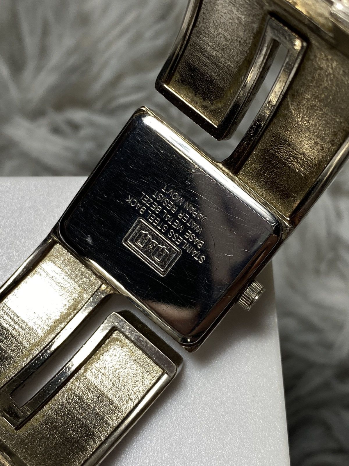 Japanese Brand × Jewelry × Vintage Retro Yellow Dial Q&Q Watch | Japanese Brand Size ONE SIZE - 14 Thumbnail