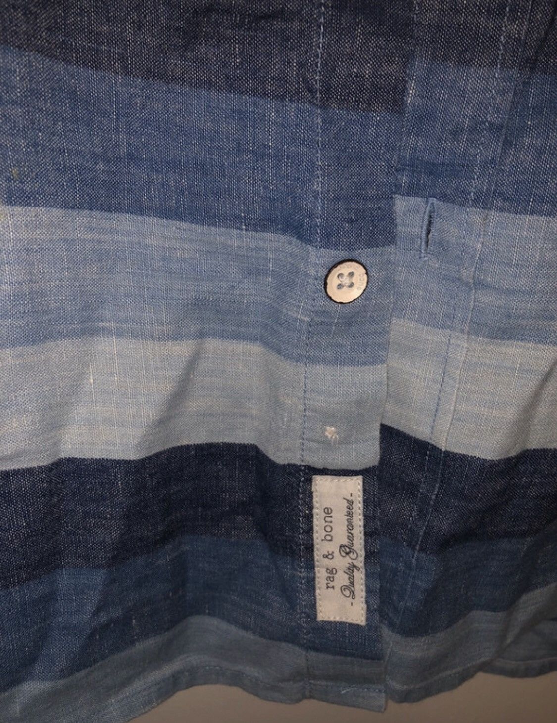 Rag & Bone Blue Workwear shirt by Rag & Bone Size US L / EU 52-54 / 3 - 3 Thumbnail