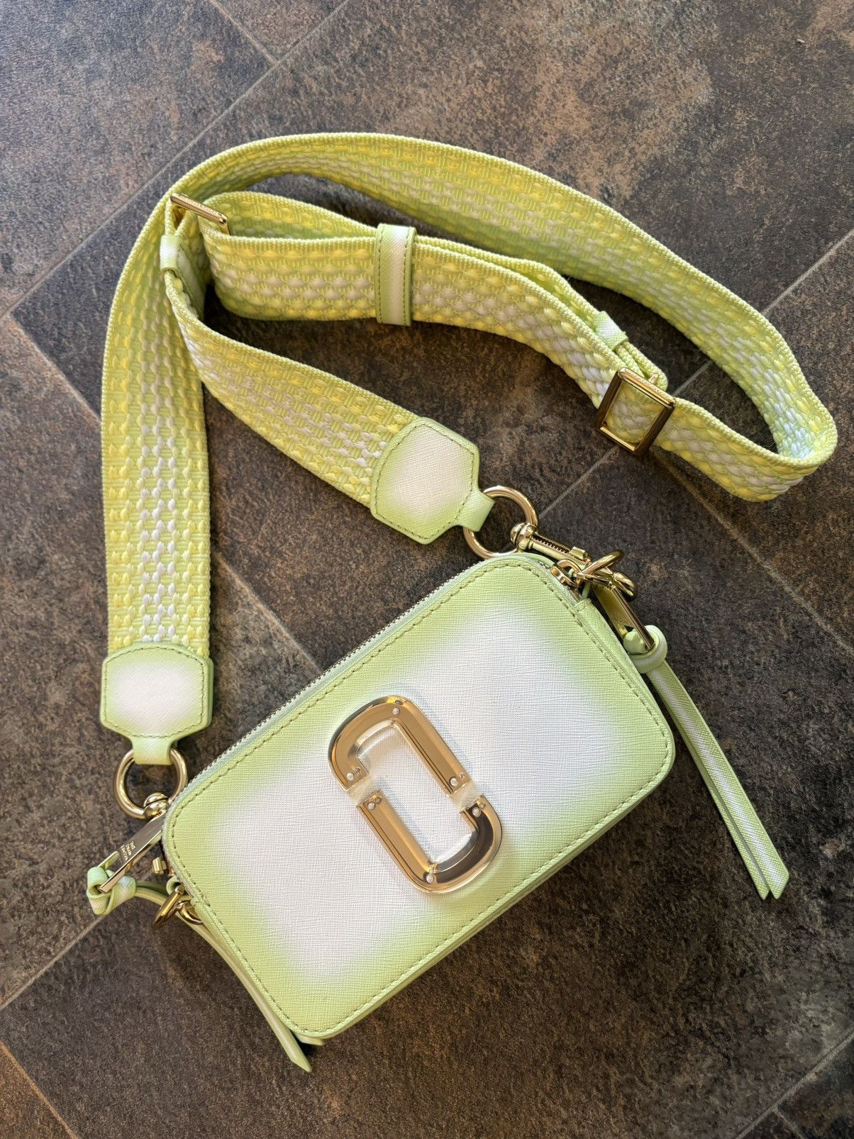 Glitter Marc Jacobs Gold Camera Bag Marc Jacob's Snapshot Purse - Main Image