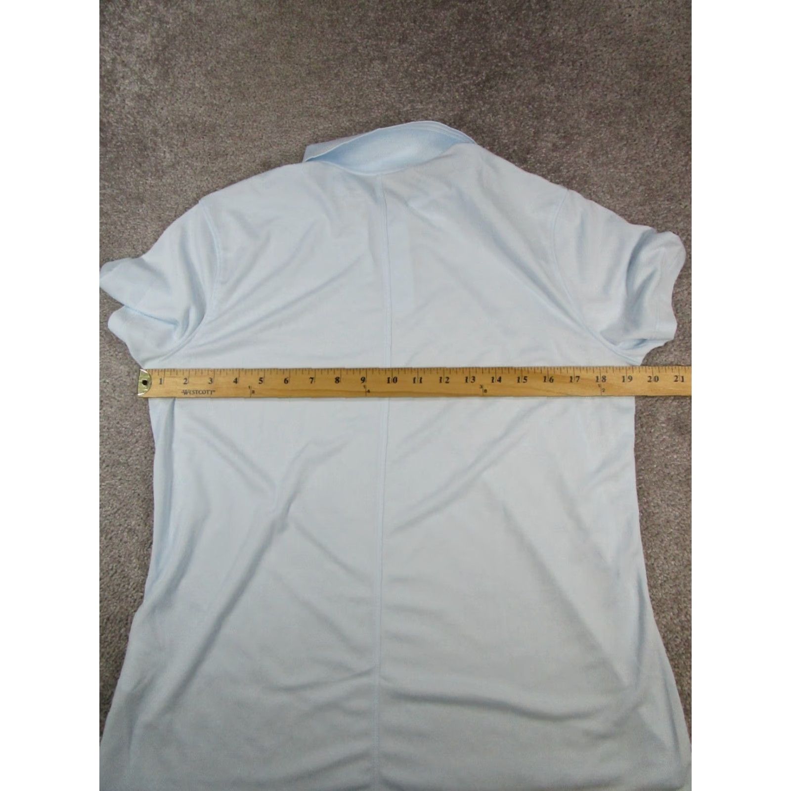 Nike Womens Nike Polo Shirt Large Blue Golf Size L / US 10 / IT 46 - 6 Thumbnail