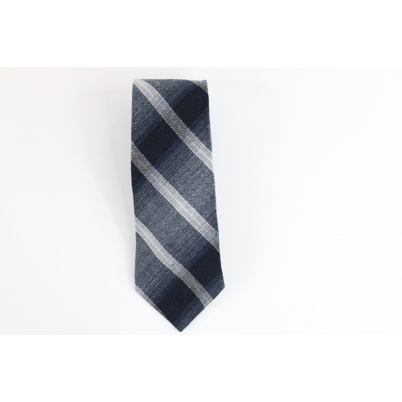 Vintage Vintage 70s Streetwear Wool Tweed Neck Tie Necktie Wedding Size ONE SIZE - 1 Thumbnail
