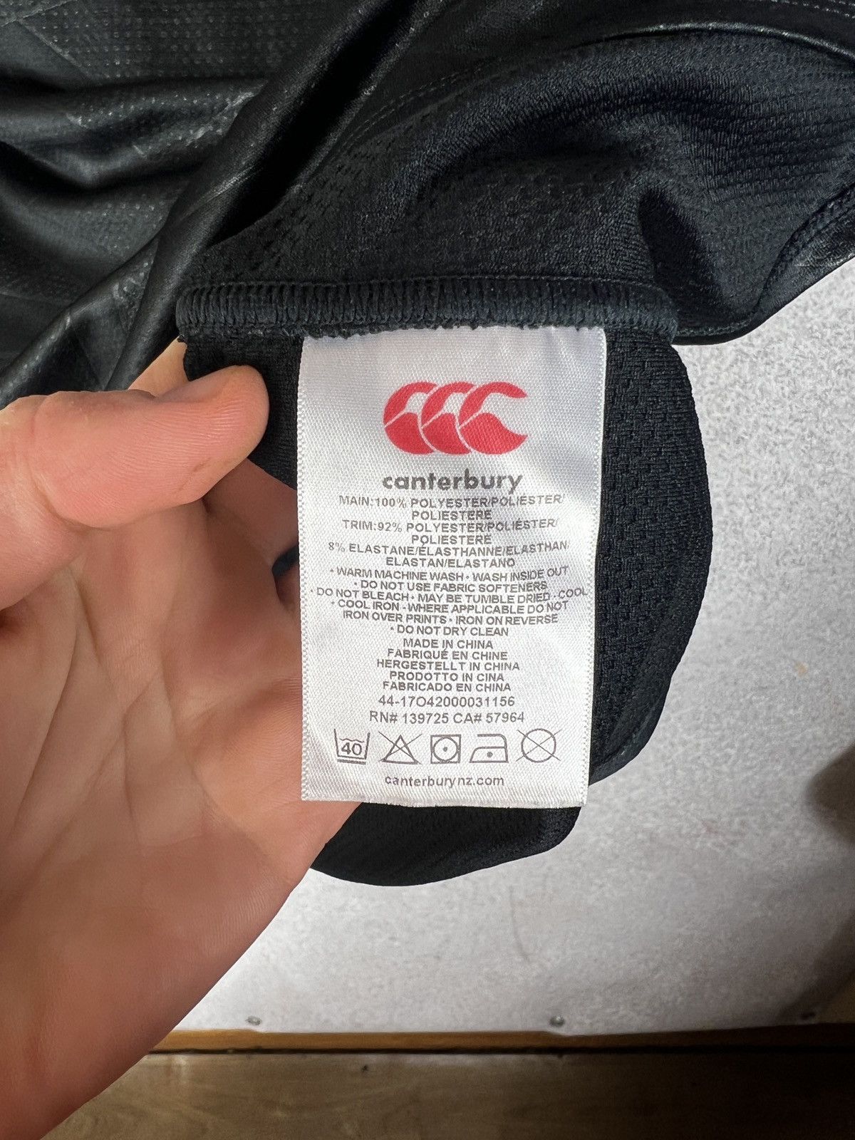 Canterbury of New Zealand Canterbury Vinrage England Union Rugby Jersey Shirt Size US L / EU 52-54 / 3 - 8 Thumbnail