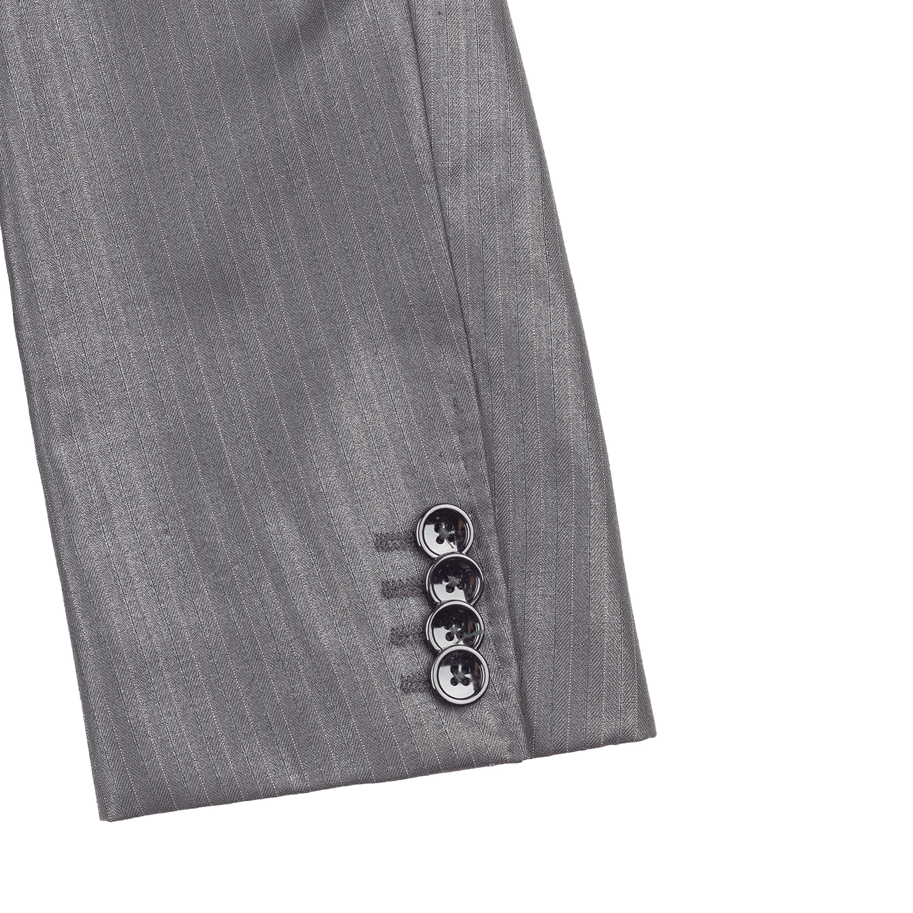 Dolce & Gabbana Dolce & Gabbana Men’s Dark Gray Pinstripe Suit Set Size 46R - 16 Thumbnail