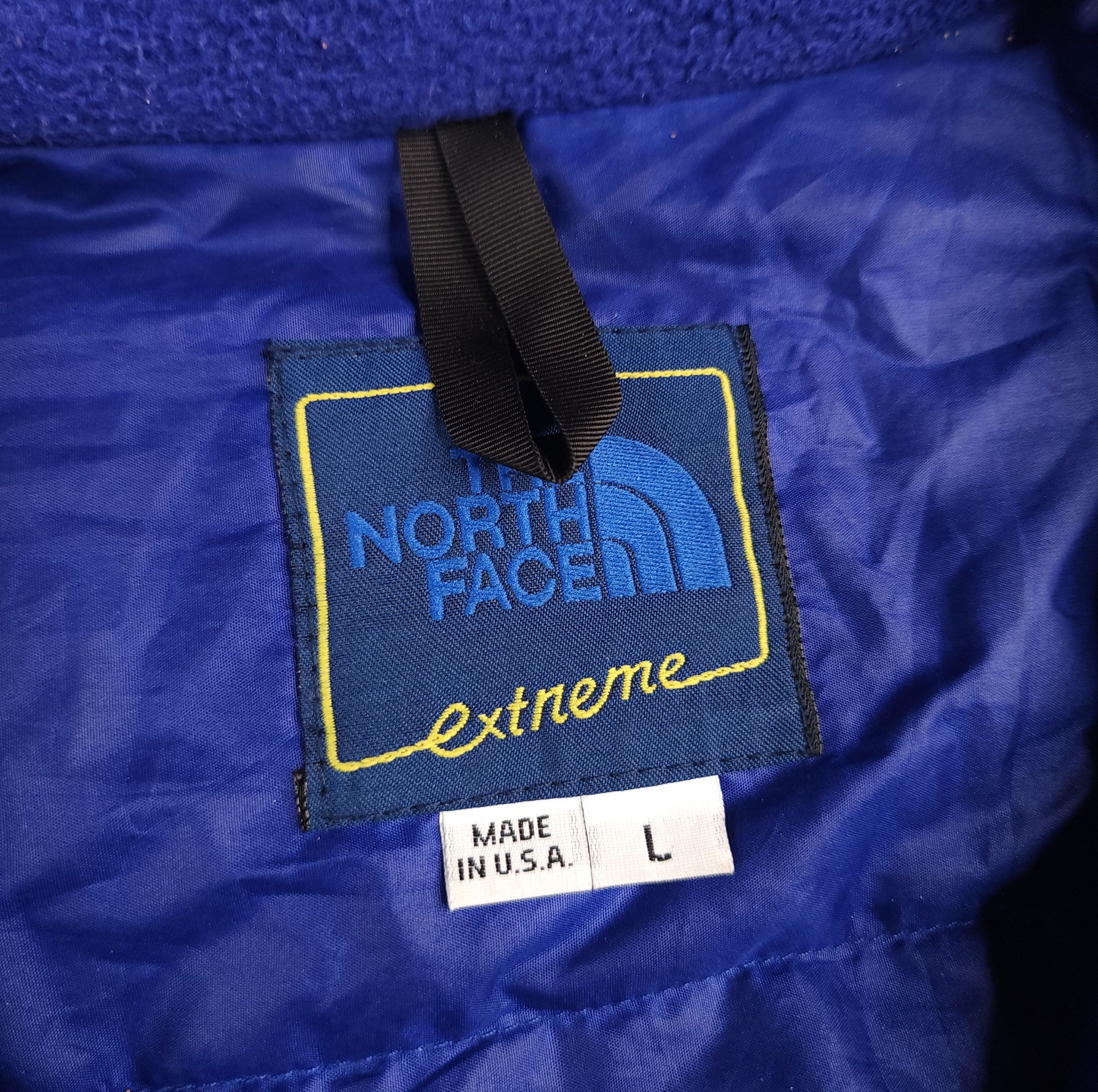 The North Face The North Face extreme blue/yellow windbreaker jacket Size US L / EU 52-54 / 3 - 7 Thumbnail