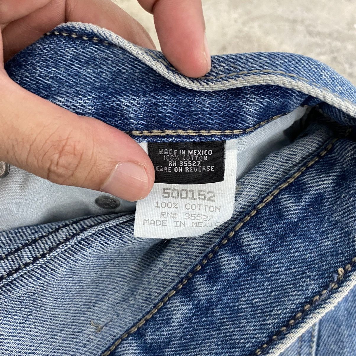 Marithe + Francois Girbaud 2000’s MFG Stonewashed Blue Baggy Denim Wide Vintage Jeans Size US 32 / EU 48 - 15 Thumbnail
