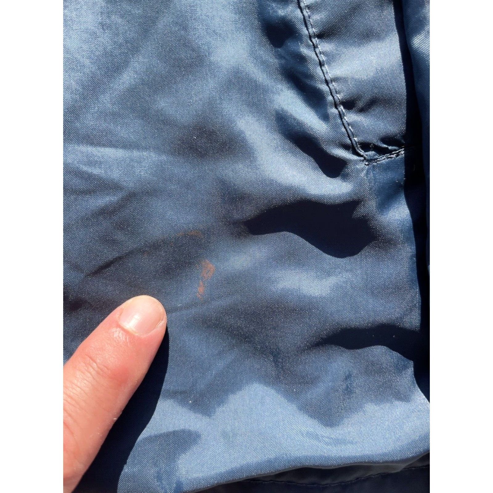 Vintage VINTAGE Unbranded Windbreaker Jacket Mens M Navy Blue 80s 90s Newspaper Route Nylon Breathable Light Packable Size: M Size US M / EU 48-50 / 2 - 7 Thumbnail