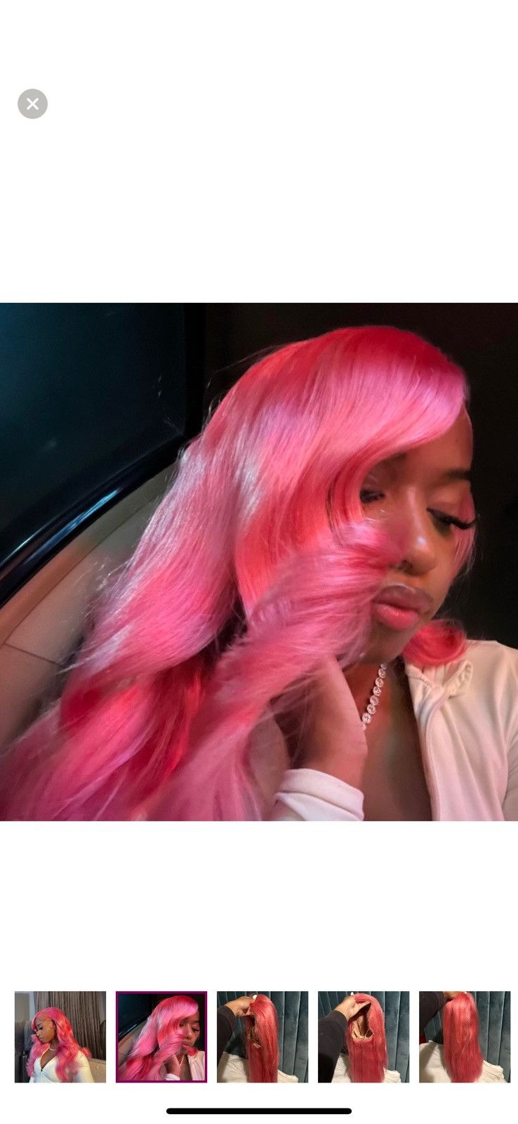Other Pink wig Size ONE SIZE - 2 Thumbnail