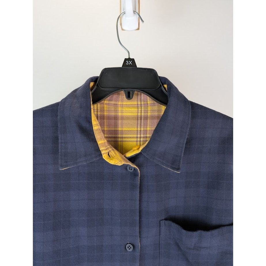 Balenciaga o1rshd1 Reversible Checked Cotton-Flannel Shirt Multicolor Size US XXL / EU 58 / 5 - 5 Thumbnail