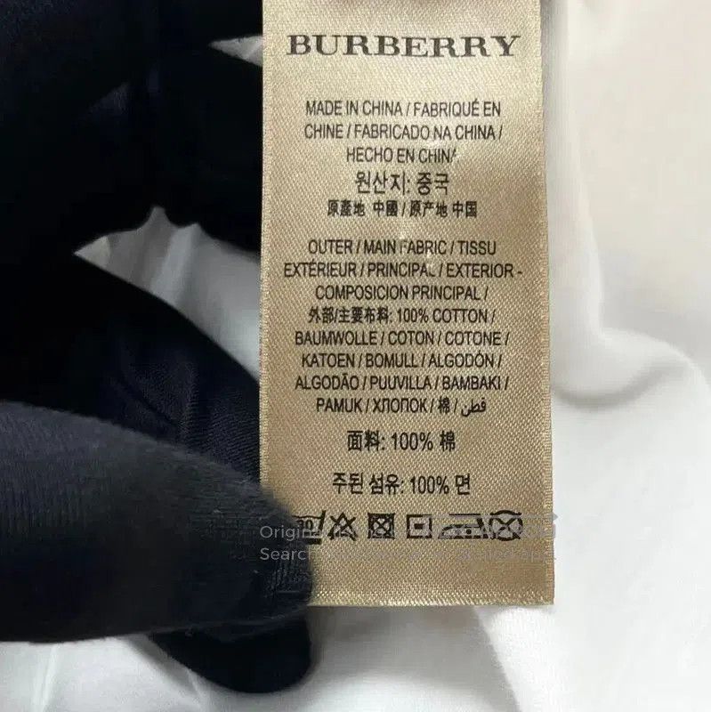 Burberry Burberry Spring White Cotton Embroidered T-Shirt. Size M / US 6-8 / IT 42-44 - 3 Thumbnail
