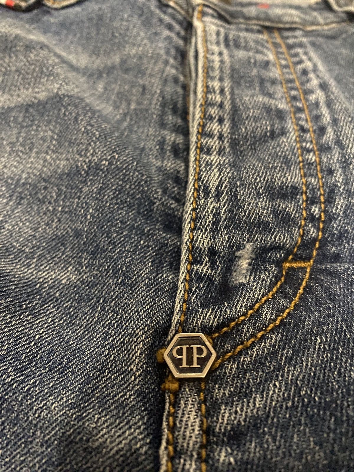 Philipp Plein Luxury rare denim philipp plein edition 2019 retail 1000$ Size US 33 - 16 Thumbnail