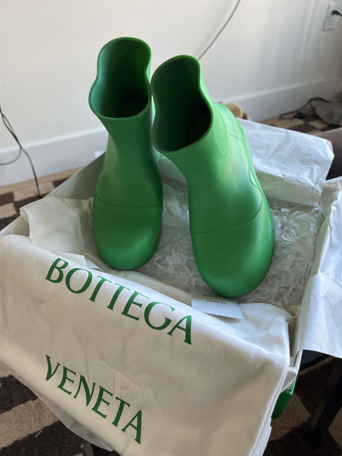 Bottega Veneta Bottega Veneta Puddle boots “Grass” Size US 8.5 / IT 38.5 - 1 Thumbnail