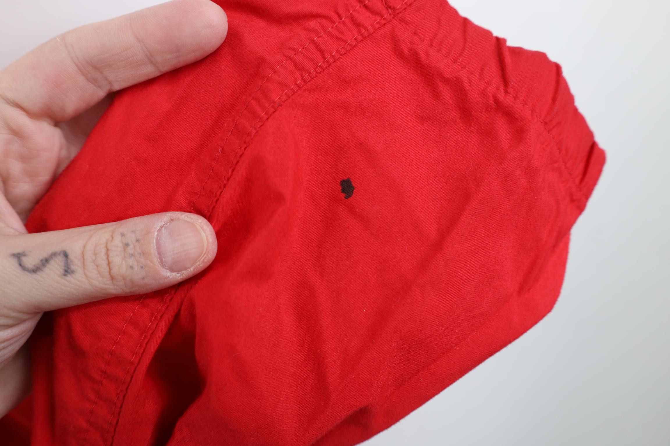 L.L. Bean Vintage 90s LL Bean Hooded Anorak Windbreaker Jacket Red USA Size US XXL / EU 58 / 5 - 13 Thumbnail