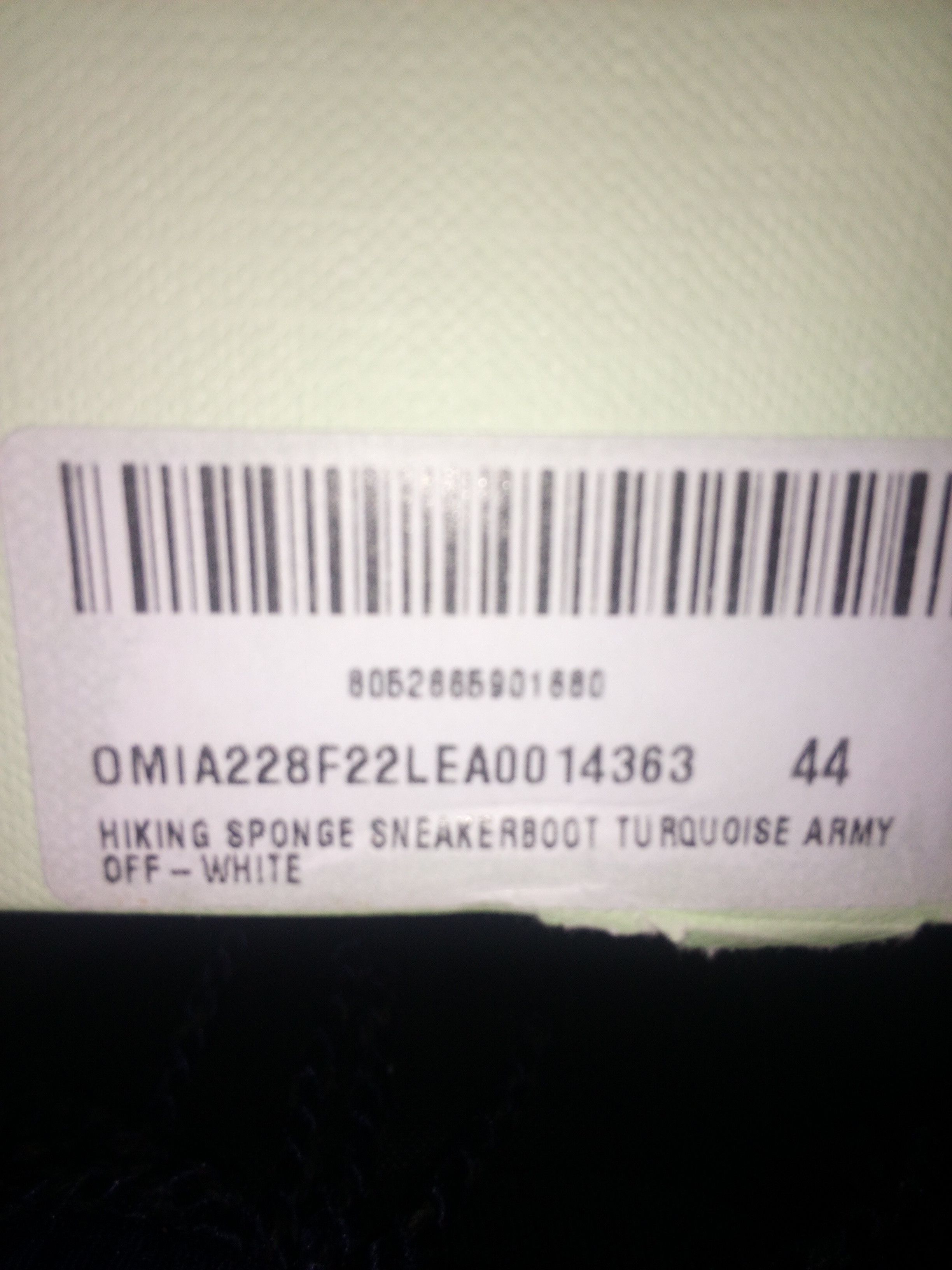 Off-White DS Fear Of God Sponge Sneaker Boot Size US 11 / EU 44 - 6 Thumbnail