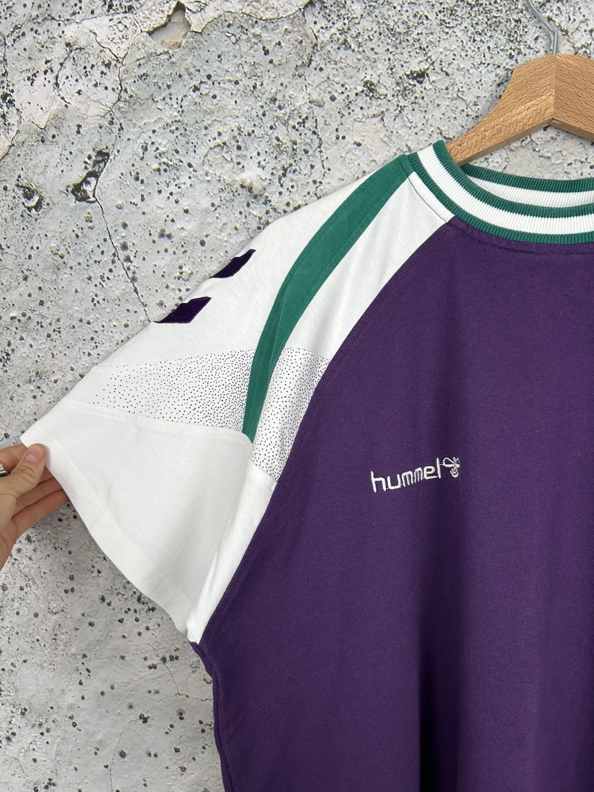 Hummel Vintage Hummel 90s Sportswear Tee Streetwear Skate Rap Size US XL / EU 56 / 4 - 3 Thumbnail