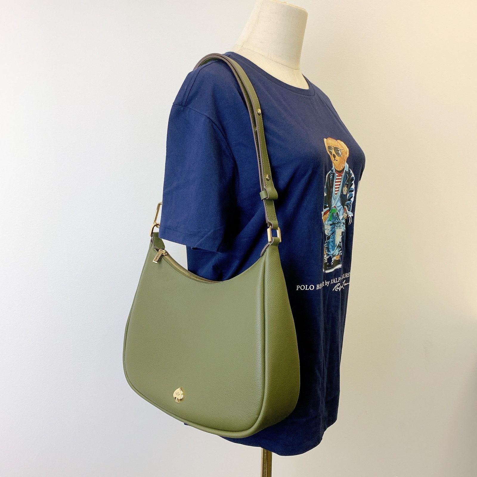 Kate Spade kate spade KKO55 Kayla Large Shoulder Bag IN Seaweed Size ONE SIZE - 1 Thumbnail