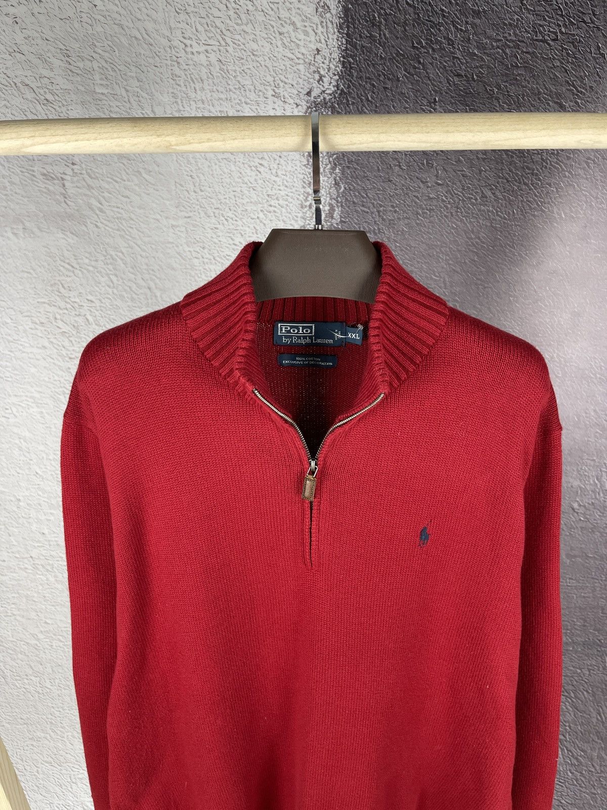 Polo Ralph Lauren Polo Ralph Lauren vintage 1/2 zip knitted sweater pullover Size US XXL / EU 58 / 5 - 3 Thumbnail