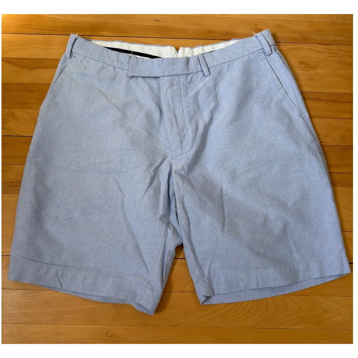 Polo Ralph Lauren Vintage Polo Ralph Lauren Shorts Mens 36" Blue Chino Size US 36 / EU 52 - 1 Thumbnail