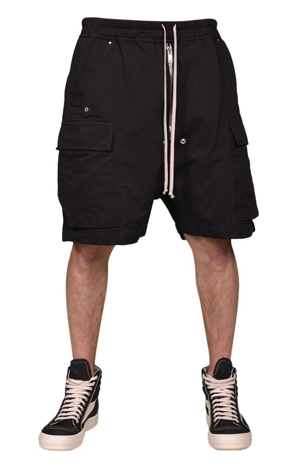 Rick Owens Rick Owen's Bela Cargo Shorts Pearl | Grailed