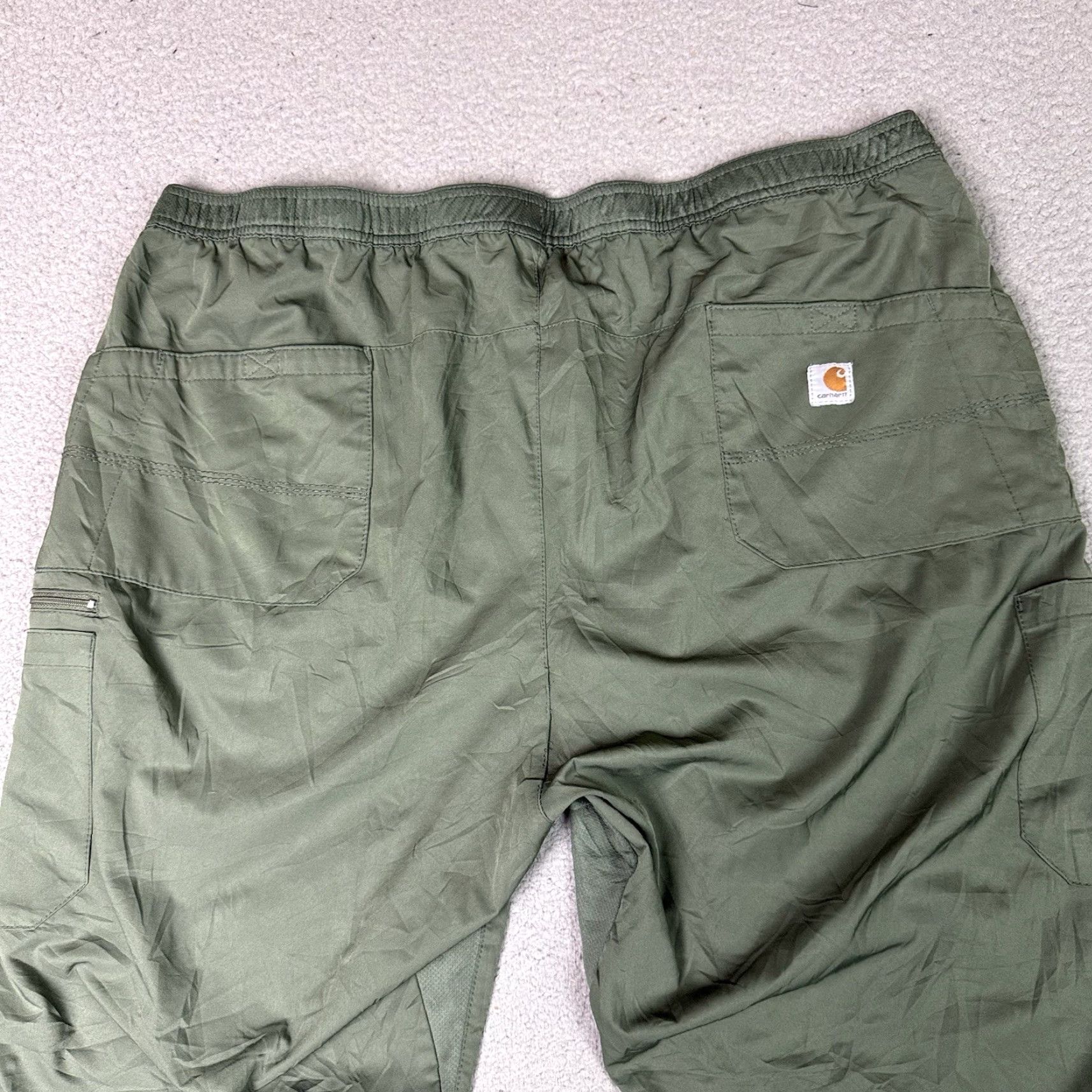 Carhartt Carhartt Force Pants Adult 2XL Green Cargo Straight Leg Pants, 2XL Carhartt Mens Cargo Pockets Green 40 in Inseam 29 in Size US 39 - 6 Thumbnail