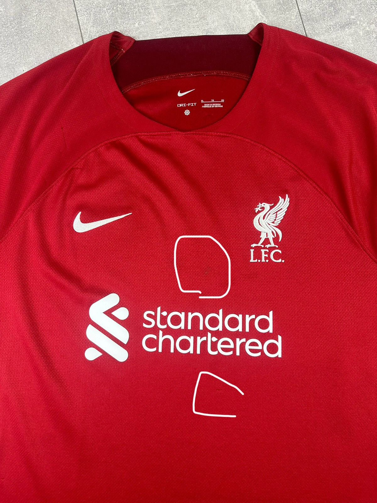 Nike Nike Liverpool Home 2022/23 Soccer Football Jersey Size US XL / EU 56 / 4 - 5 Thumbnail