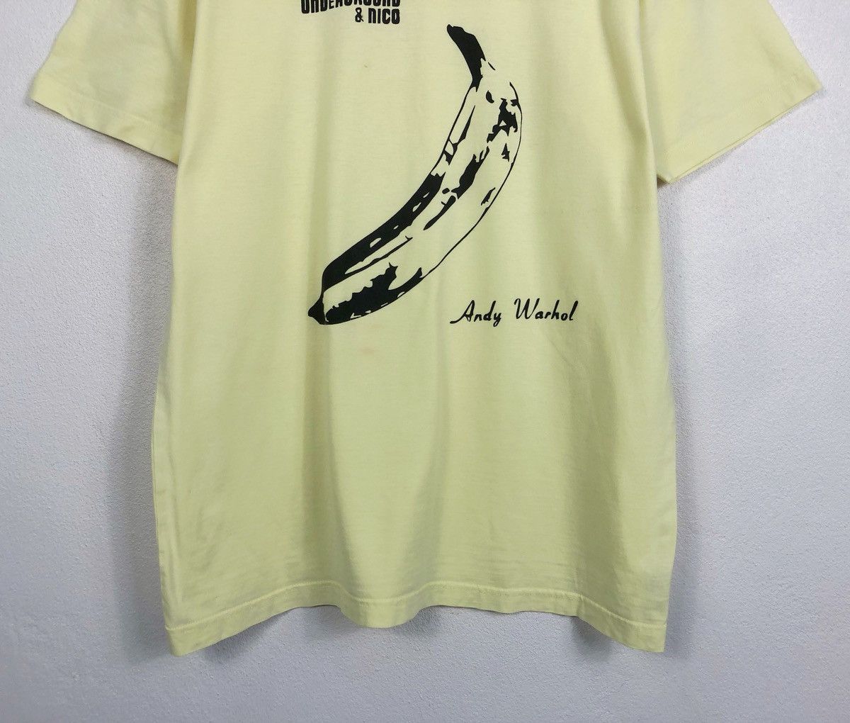 Andy Warhol Uniqlo X Andy Warhol X The Velvet Underground Nico Band Tee Size US M / EU 48-50 / 2 - 4 Thumbnail