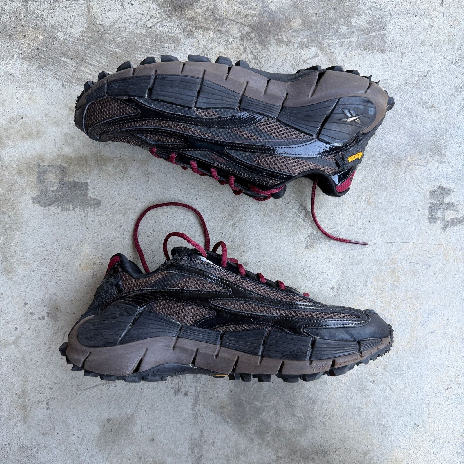 Reebok Reebok x A$AP Nast Zig Kinetica 2.5 Dark Brown FZ5855 Sz 9 Size US 9 / EU 42 - 4 Thumbnail