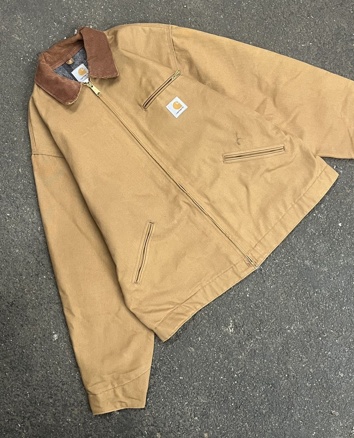 Carhartt × Vintage Carhartt Detroit blanket lined vintage boxy fit streetwear Size US XL / EU 56 / 4 - 1 Thumbnail