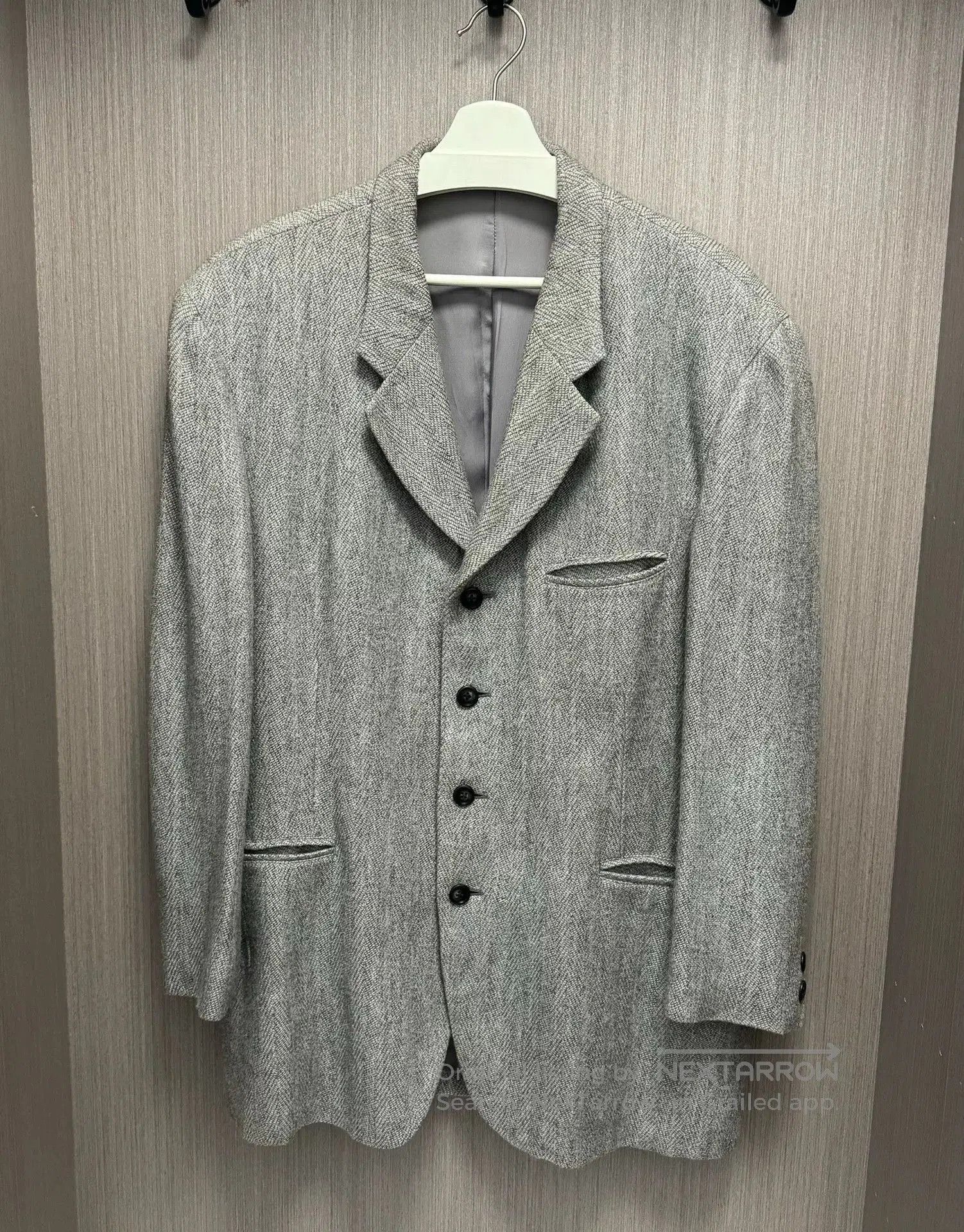 Y's for Men Yohji Yamamoto 94aw Herringbone Suit. Size US M / EU 48-50 / 2 - 1 Thumbnail