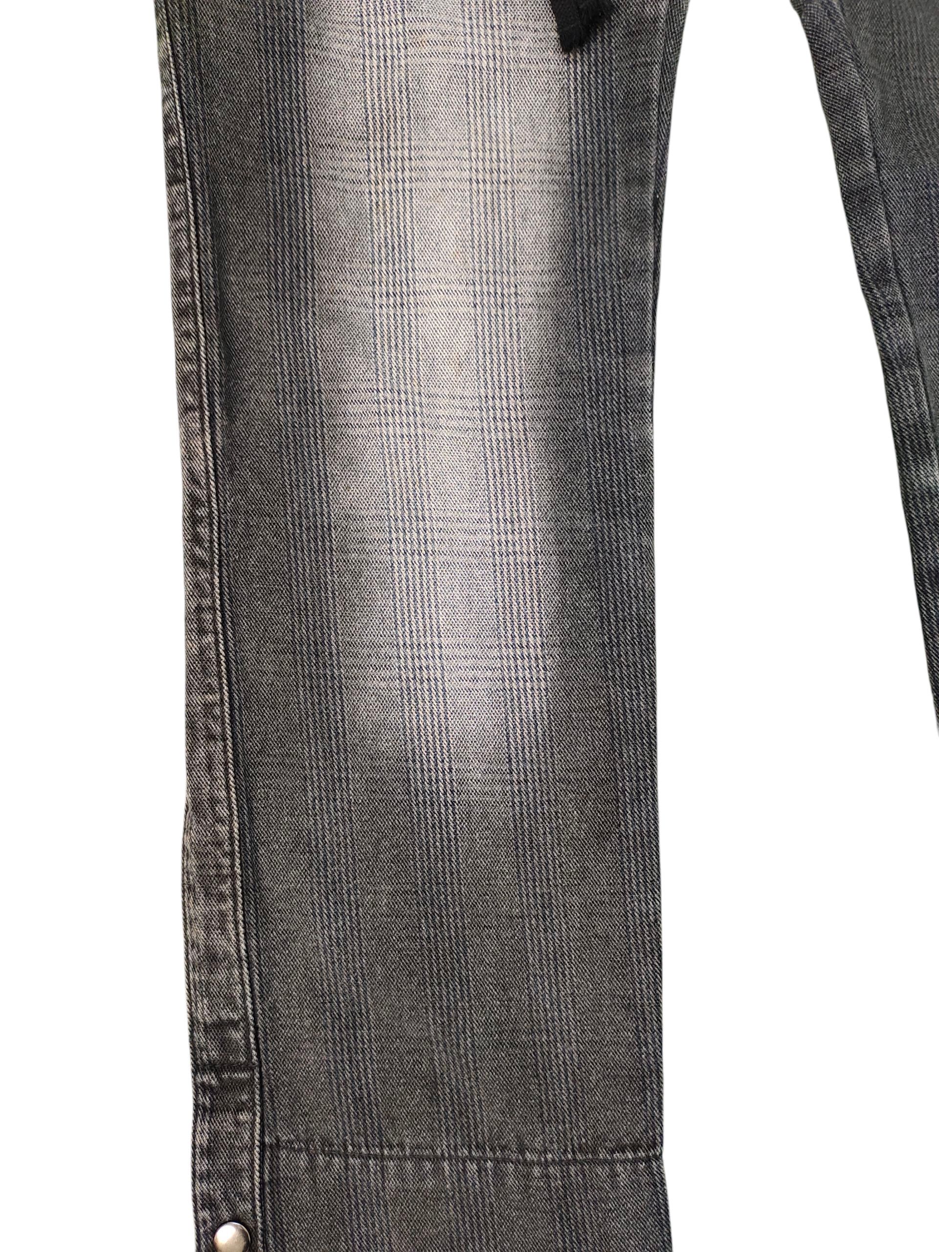 PPFM Ppfm Multi Pocket Zipper Denim Pants Punks Gothic Style Size US 32 / EU 48 - 5 Thumbnail