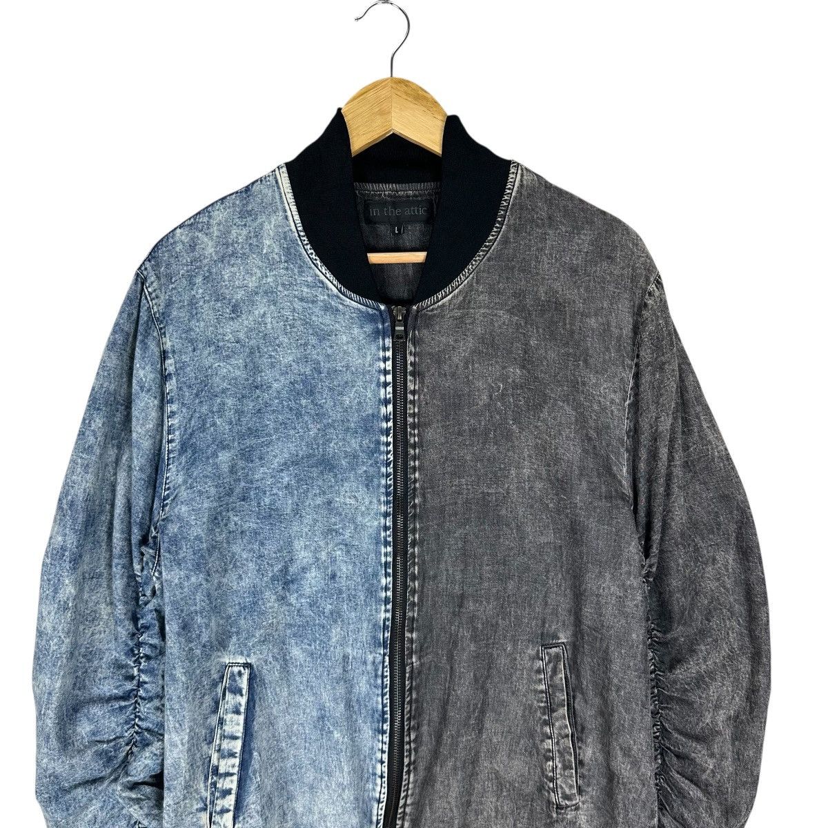 In The Attic IN THE ATTIC TWO TONES BOMBER JACKET Size L / US 10 / IT 46 - 4 Thumbnail