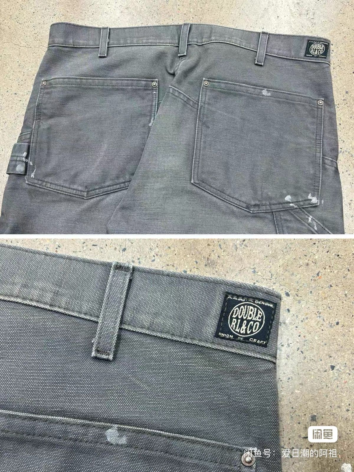 RRL Ralph Lauren RRL Double RL Engineer Fit Distressed Canvas Trouser Size US 32 / EU 48 - 7 Thumbnail
