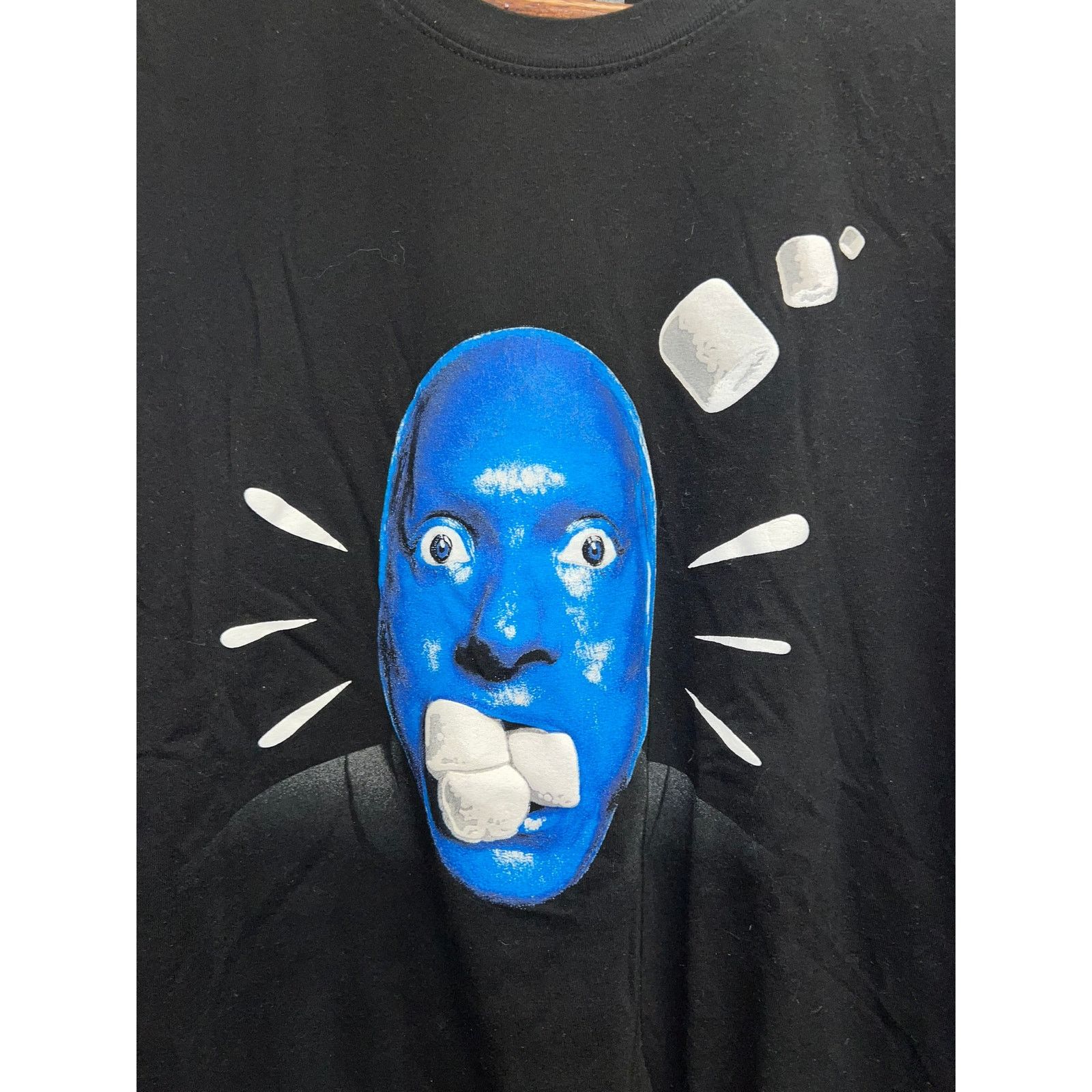 Vintage Blue Man Group Long Sleeve Shirt Marshmallow Throw Promo Tee Size US M / EU 48-50 / 2 - 2 Thumbnail
