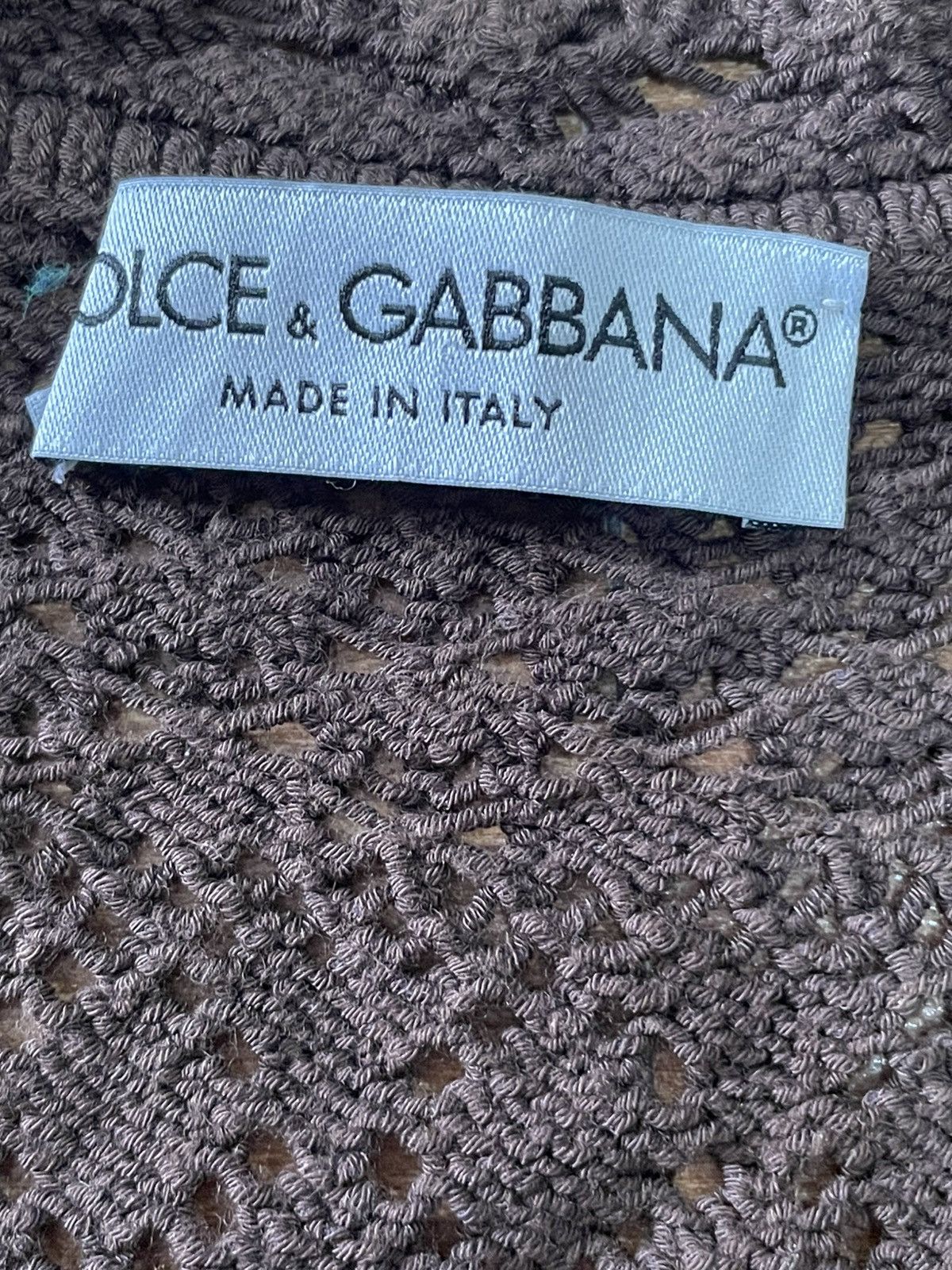 Dolce & Gabbana Dolce & Gabbana Crochect Tank Top Size ONE SIZE - 3 Thumbnail