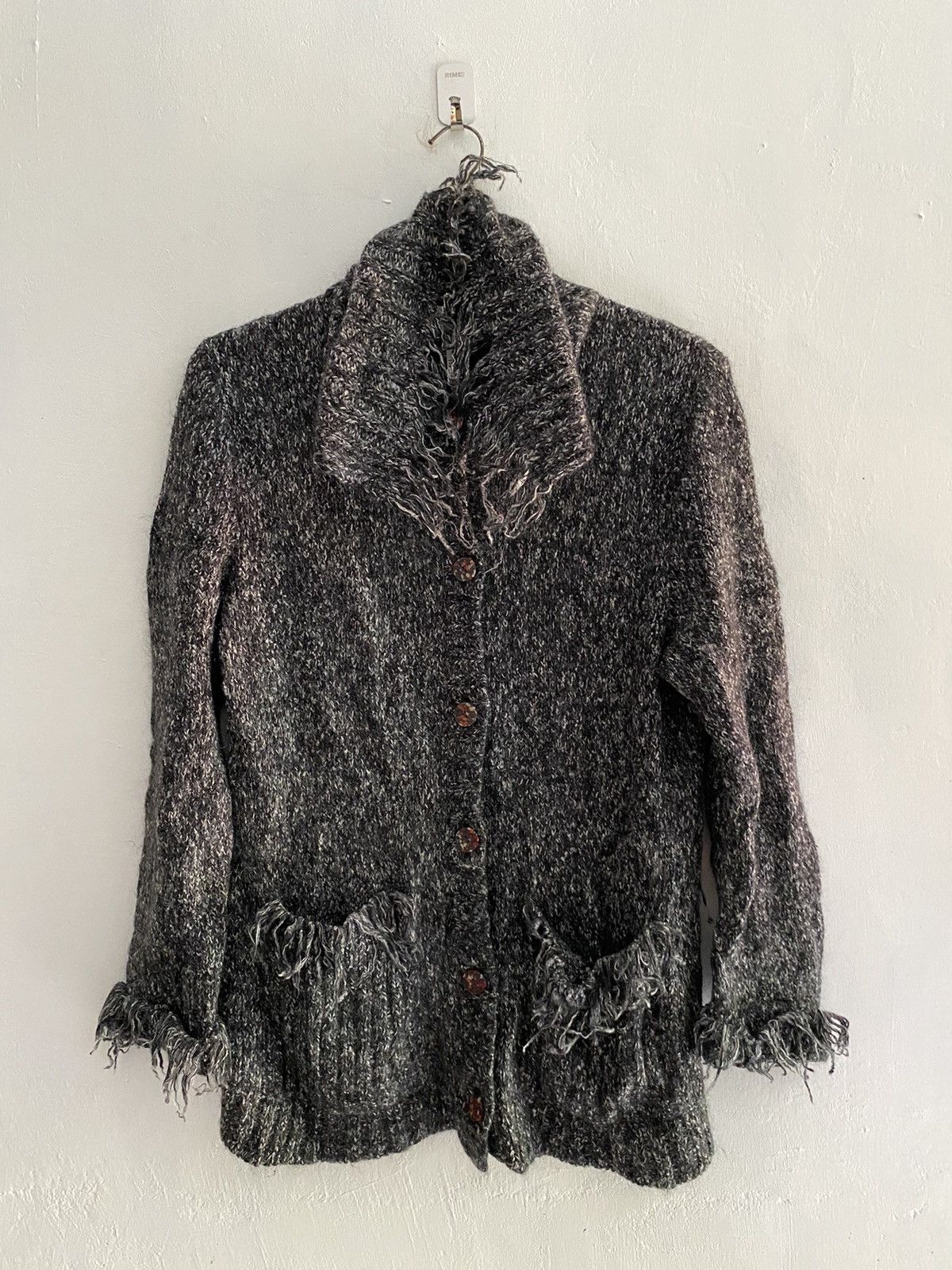If Six Was Nine × Japanese Brand × Le Grande Bleu (L.G.B.) Asso distressed knit Size US M / EU 48-50 / 2 - 5 Thumbnail