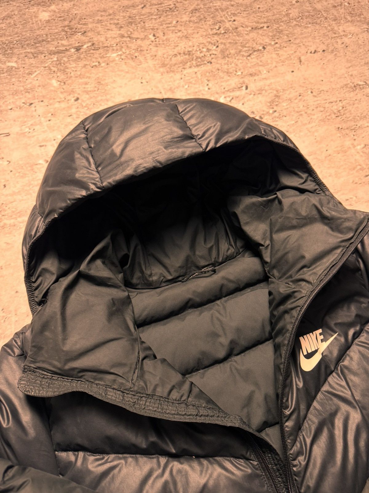 Nike × Nike ACG NIKE PUFFER DOWN BASIC LOGO OVERSIZE NYLON JACKET Size US L / EU 52-54 / 3 - 5 Thumbnail