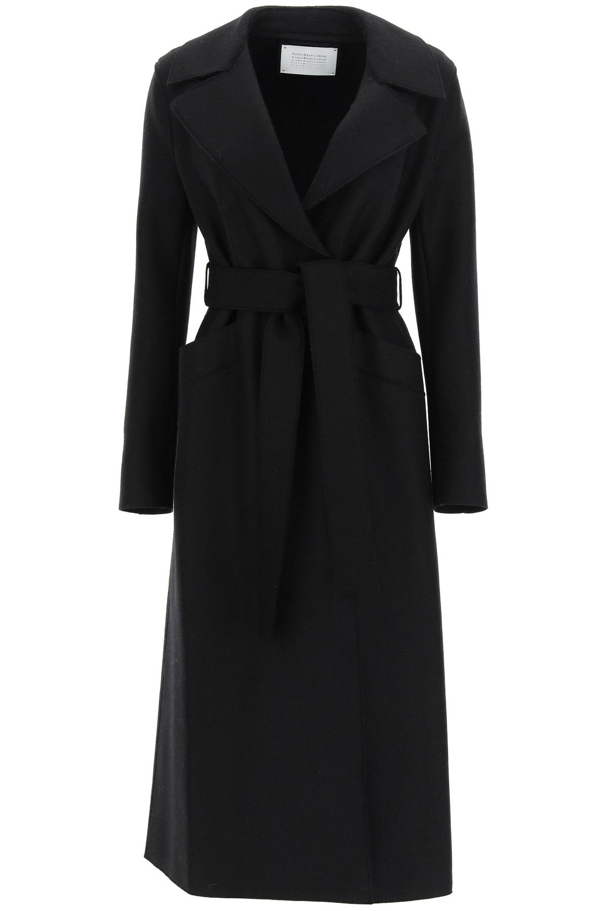 Harris Wharf London HARRIS WHARF LONDON Long Coat In Pressed Wool Size XS / US 0-2 / IT 36-38 - 1 Thumbnail