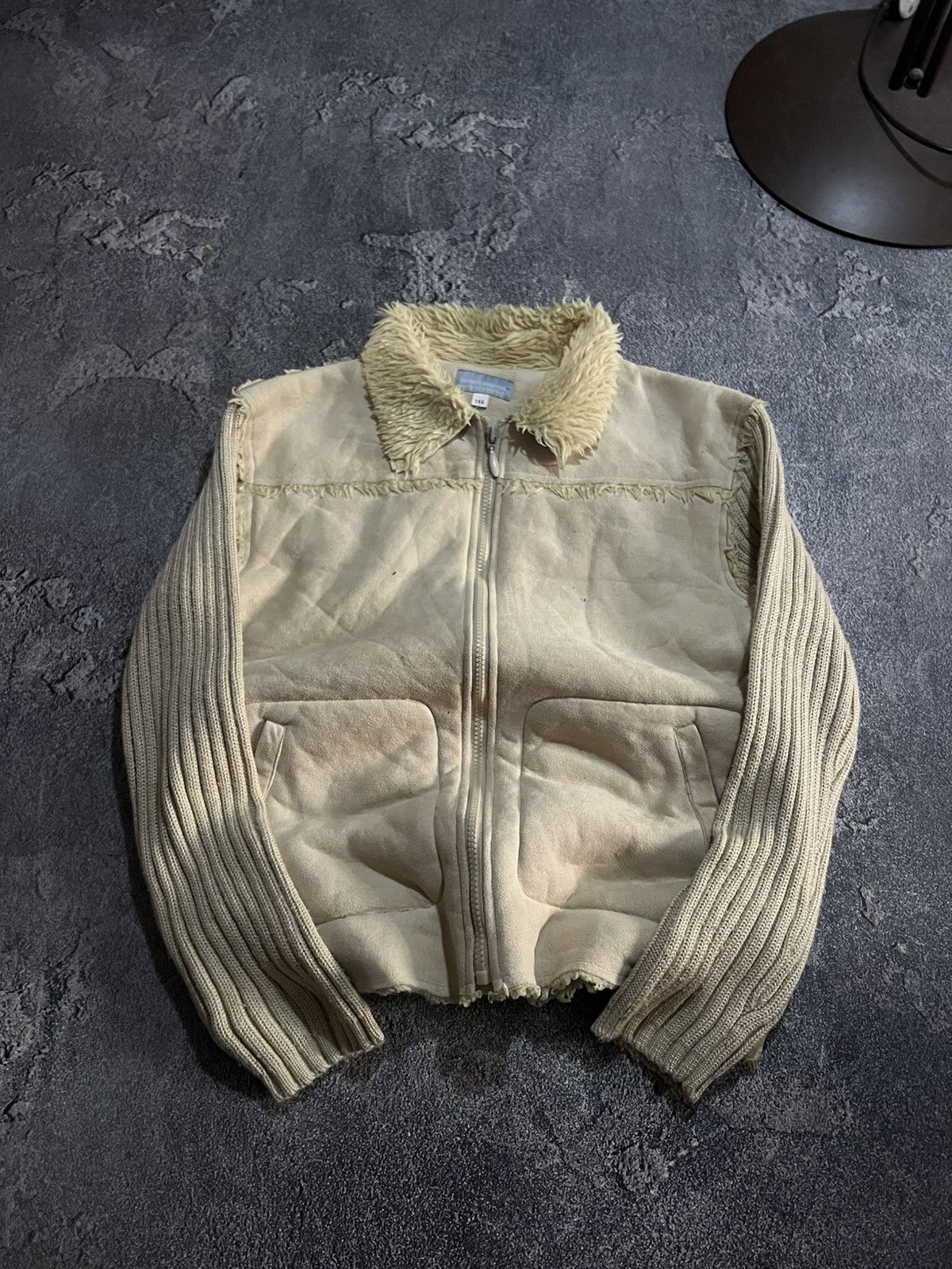 Vintage Vintage Minimalist Distressed Jacket / If Six Was Nine Style Size US M / EU 48-50 / 2 - 1 Thumbnail