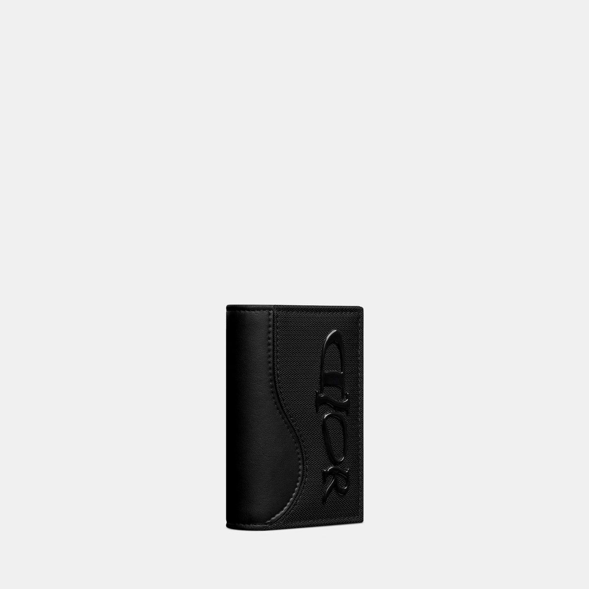 Dior o1bcso1str0126 Size:OS/Vertical Bifold Card Holder in Black Size ONE SIZE - 2 Thumbnail
