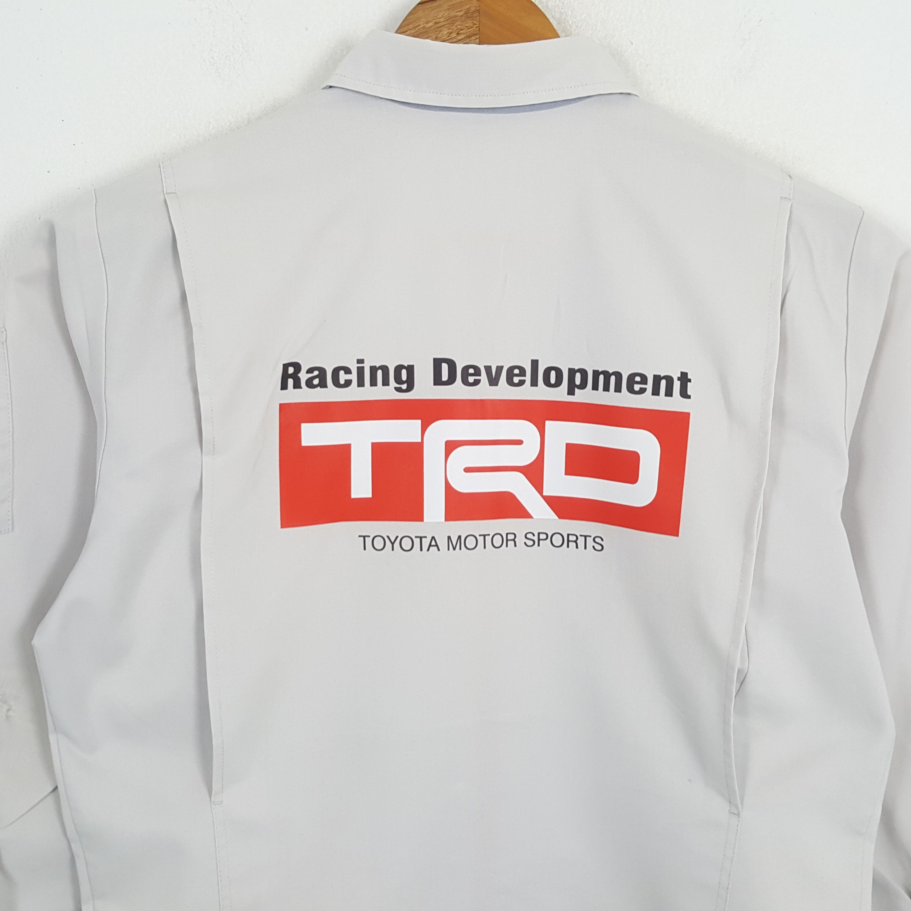Japanese Brand × Vintage Vintage TRD TOYOTA MOTORSPORT Japanese Racing Custom Jacket Size US M / EU 48-50 / 2 - 2 Thumbnail