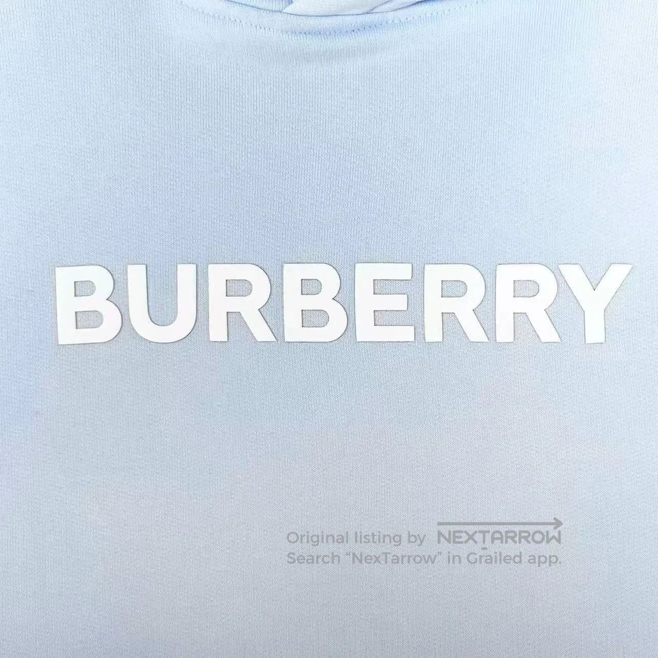 Burberry burberry light blue logo hoodie for men. Size US XS / EU 42 / 0 - 4 Thumbnail