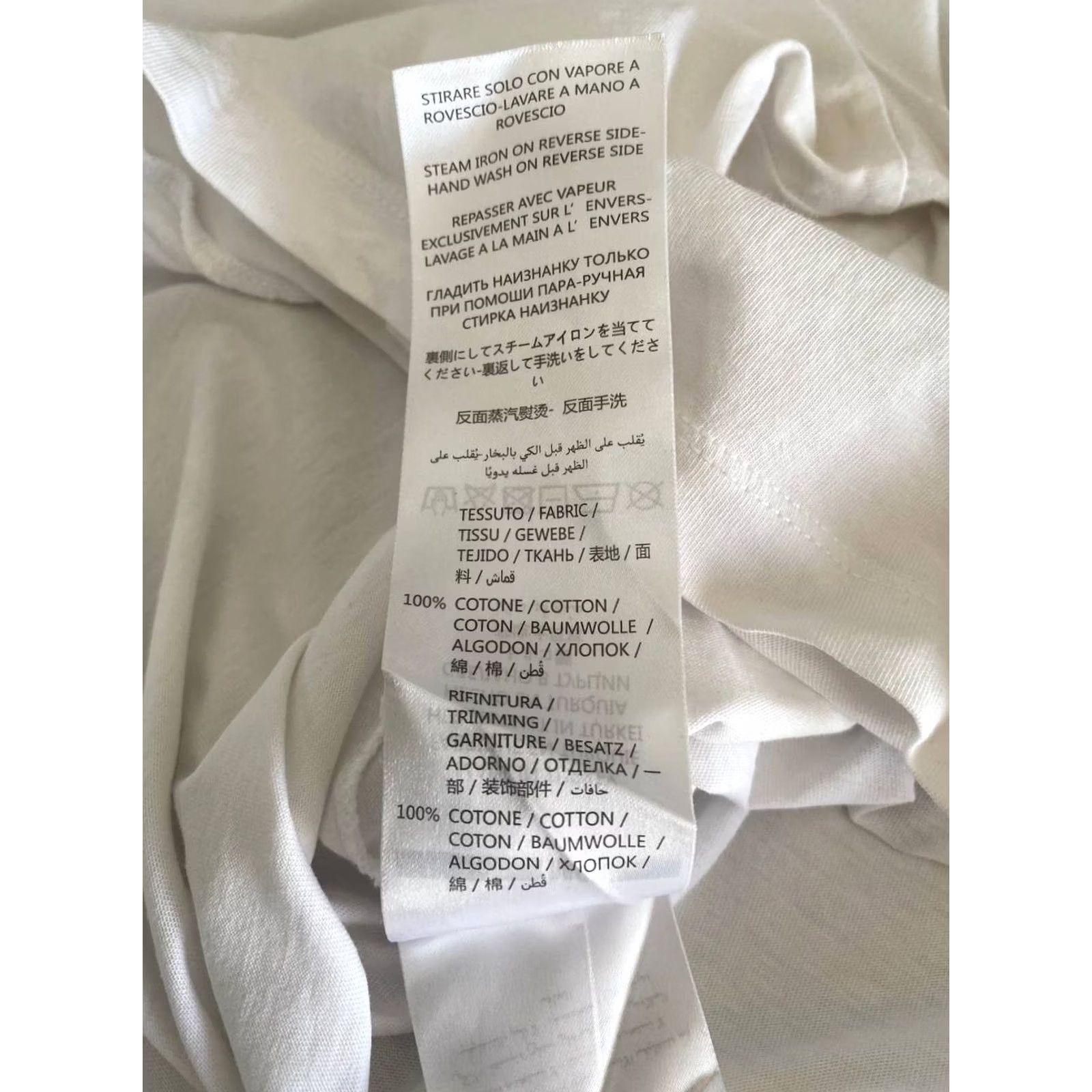 Alexander McQueen Alexander McQueen MCQ Mens Logo T-Shirt XL White Cotton Short Sleeve Logo T-Shirt Men XL White McQueen MCQ Size US XL / EU 56 / 4 - 5 Thumbnail